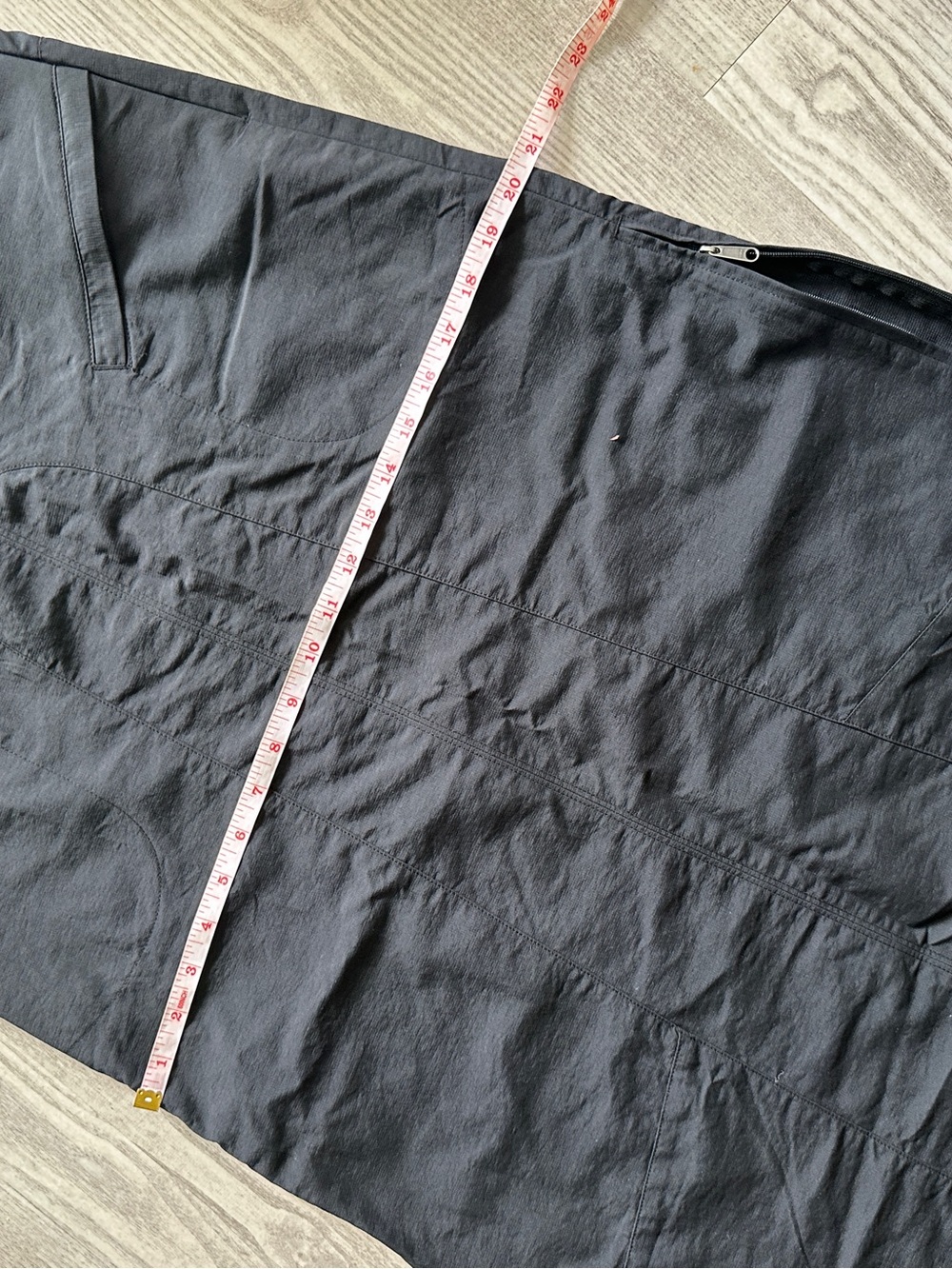 Royal Robbins Black Nylon Outdoor Midi Skirt 8 - Picture 11 of 12